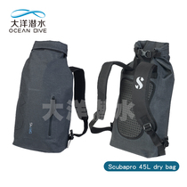 Scuba Pro Dry Bag 45 Water Lung Equipped Backpack Waterproof Bag Double Shoulder Bag Diving Snorkeling Kit Bag