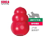 KONG dog toy American diet ball toy bite-resistant golden hair Teddy molars classic gourd training dog toy