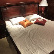 Mingtang Mahogany furniture Dalbergia bariensis three-piece king bed