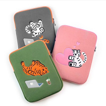 Han muziktiger tiger cute lazy Tiger iPad notebook 13 inch computer bag liner protective cover