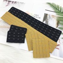 Golden Row Buckle 15 Black Waist Back Clip 15 Rows Gold Extended Buckle Golden Bra Lengthened 4 Rows Buckle Buckle