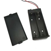 18650 battery case with cover battery case 7 4V battery case closure with switch 2-section lithium battery diy kit