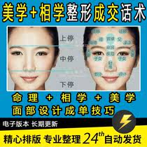 Aesthetic plastic surgery consultant aesthetic design overall facial features into a single skill