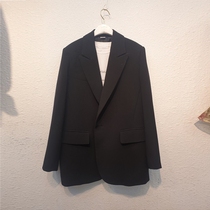 LOSTSOULS Korea 2022 Suit Jacket Women Commuter Loose Temperament One Button Casual Suit Jacket