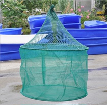 Small temporary fish fish cage small-cage fish-cage fish-fish cage fishing crab lobster mesh cage hanging cage breeding special fold