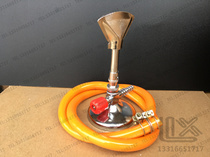 Flat fan-shaped flame Bunsen lamp itself lamp Propane gas high temperature blowtorch ordinary section 