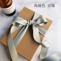 2 5cm smooth texture of high-grade flowers ribbon handmade diy hair bow ribbon gift ribbon