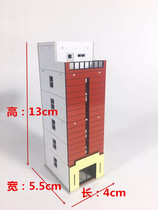 N scale 1 150 railway station animation building scene model color hard plastic assembly model