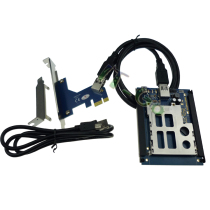 PCIe to Express Riser Card PCI-e to Expresscard Reader Expansion Card 34MM 54MM
