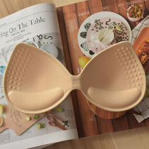 Thai latex chest pad insert female medium thick drip cup one piece piece underwear bra sponge pad replacement