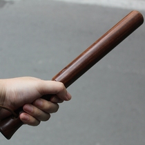 The ruling stick stick stick bone stick impact high density old acid wood embedded metal defense strike wood stick manual customization