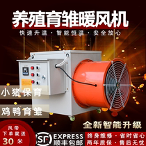 Animal husbandry electric heater breeding brood heating industrial heater high-power heating fan electric hot air stove drying