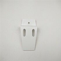 Bath Room Cabinet Bracket Baking Varnish Strengthening Lock Sheet Baking Varnish Z Type Corner Yard 3mm Thickened Heavy Trapezoidal Sheet White Blade