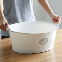 Japan imported household plastic basin laundry basin large washbasin wash basin wash basin wash basin