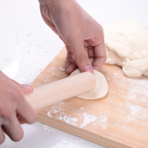 Japan imported natural solid wood rolling pin press roller dumpling skin rolling noodle stick kitchen large wooden rolling stick