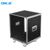 12U simple cabinet Professional amplifier effect rack Universal wheel mobile audio cabinet 16U chassis air box