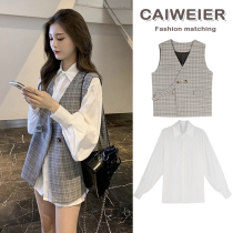Pregnancy Woman Dress Spring Clothing Suit Blouses Fashion Models 2022 New Temperament Net Red Loose Big Code Blouse Women Spring Autumn