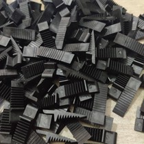 Glass compression block gasket door and window inclined installation adjustment lifting hollow insert slope cushion clamping piece cushion height clamping piece