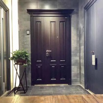 Canogia household entry door environmental protection material zinc alloy steel plate zinc alloy steel sheet paint into the door PJ-04