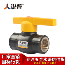 Rip PE pipe fittings copper inner wire steel core ball valve PE water pipe valve PE water supply pipe fittings 20 25 32