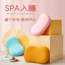 Cat belly pillow memory cotton slow rebound cervical spine protection to help sleep Summer men and women pillow super soft nap pillow