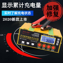 12V car EFB battery charger AGM battery charger 24v automatic pulse repair charger