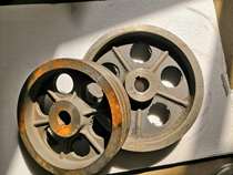 Triangle pulley B type double groove B type three groove 3 Groove 2 groove national standard pulley belt pulley 120-600
