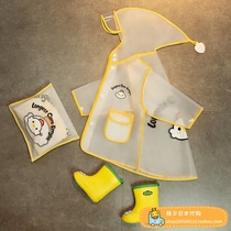 Japan GP Children raincoat rainshoe set Boy girl 2 baby 3 student poncho cape style school shirt