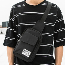 Chest Bag Men Oxford Cloth Fashion shoulder bag Shoulder Bag Mens High School Students Fashion Small Bag Light Riding Chest Bag