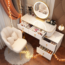 Light luxury dresser Bedroom small apartment modern simple makeup table Net red multi-function makeup table storage cabinet one