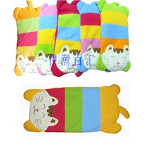 Korean version of childrens buckwheat pillow newborn newborn baby cartoon baby baby pillow trumpet