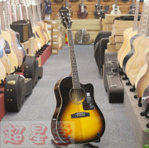 Epiphone AJ220SCE Entry single board notched folk electric box guitar (Chaoxingtang Piano Line)