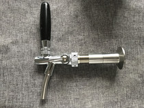 Sanitary chuck type fermenter Beer faucet connector Pressure reducing faucet adapter for cone barrel