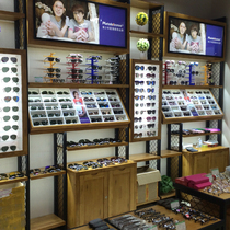 Eye decoration new glasses shop showcase display cabinet glasses display cabinet display cabinet custom decoration display shelf