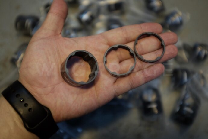 fsa washers Carbon fiber site dead flying road bike ultra-light hollow front fork bowl group to the standing washer ring