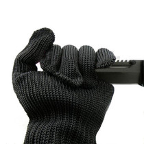 Grade 5 Enhanced cut-proof gloves Blade knife and cut wear-resistant stainless steel wire gloves manufacturers