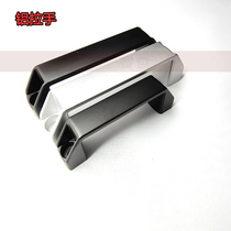 Cabinet door aluminum handle aluminum alloy 90120180 equipment metal handle to thicken high-quality industrial handle