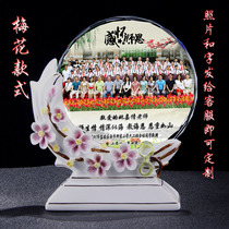 High-end Crystal photo set-up table customized thanks to the teacher en unforgettable send teacher reunion souvenir