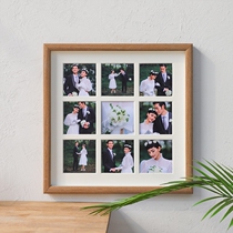 Nine-House photo printing and photograph frame setup custom made into wall album children baby crystal washing photo