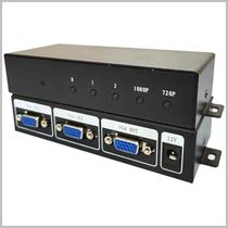 vga HD 2 screen splitter two-way Image Display Signal computer screen splitter one minute two in and one out