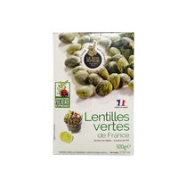 French original imported Lebao green dried lentils flat soldiers green lentils lentilles vertes 500g