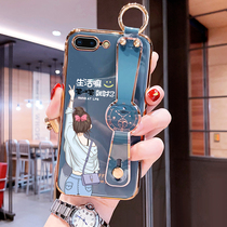 Apple 8plus mobile phone case iphone7 life wristband protective cover 7plus cartoon personality original Apple 8 silicone anti-drop soft shell 7p8p Net red 2021 new all-inclusive