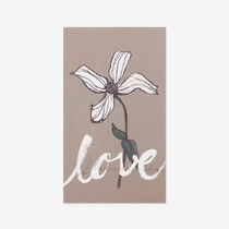 40 entry love love floral minimalist Delicate Atmosphere Diy Closure Sticker adhesive Decorative Label Stickers