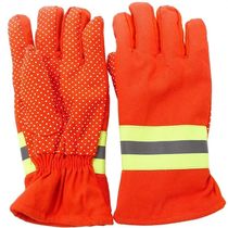Fire gloves non-slip gloves long rubber gloves high quality fire protection flame retardant gloves waterproof and breathable
