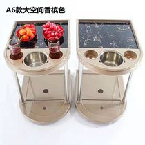 Mahjong machine tea table chess card Hall Special function tea rack tea cup holder tea table accessories next to the small table A6