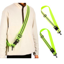 Reflective safety strap shoulder strap Riding belt Reflective vest tightly tight with night riding night reflective clothes