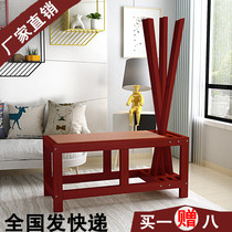 Solid wood stretching stool pine fitness chair household high-end camphor pine exercise bed triangle degree adjustment stretching stool