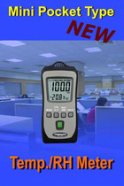 Taiwan Temas TM-730 Pocket Type Thermohygrometer Humidity Meter Temperature and Humidity Meter