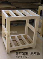 Solid Wood fish tank cabinet fish tank bottom frame pine wood custom fish tank bottom tank aquarium storage cabinet