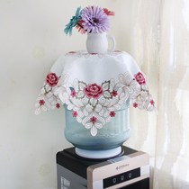 The European pastoral cloth water - water machine cover lace water - water bucket cover is used to cover the modern 6l
